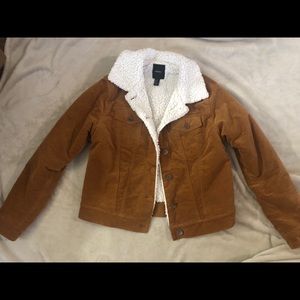Sherpa collar jacket